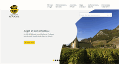 Desktop Screenshot of aigle.ch